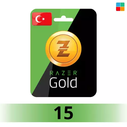 گیفت کارت ریزر گلد 15 لیر ترکیه